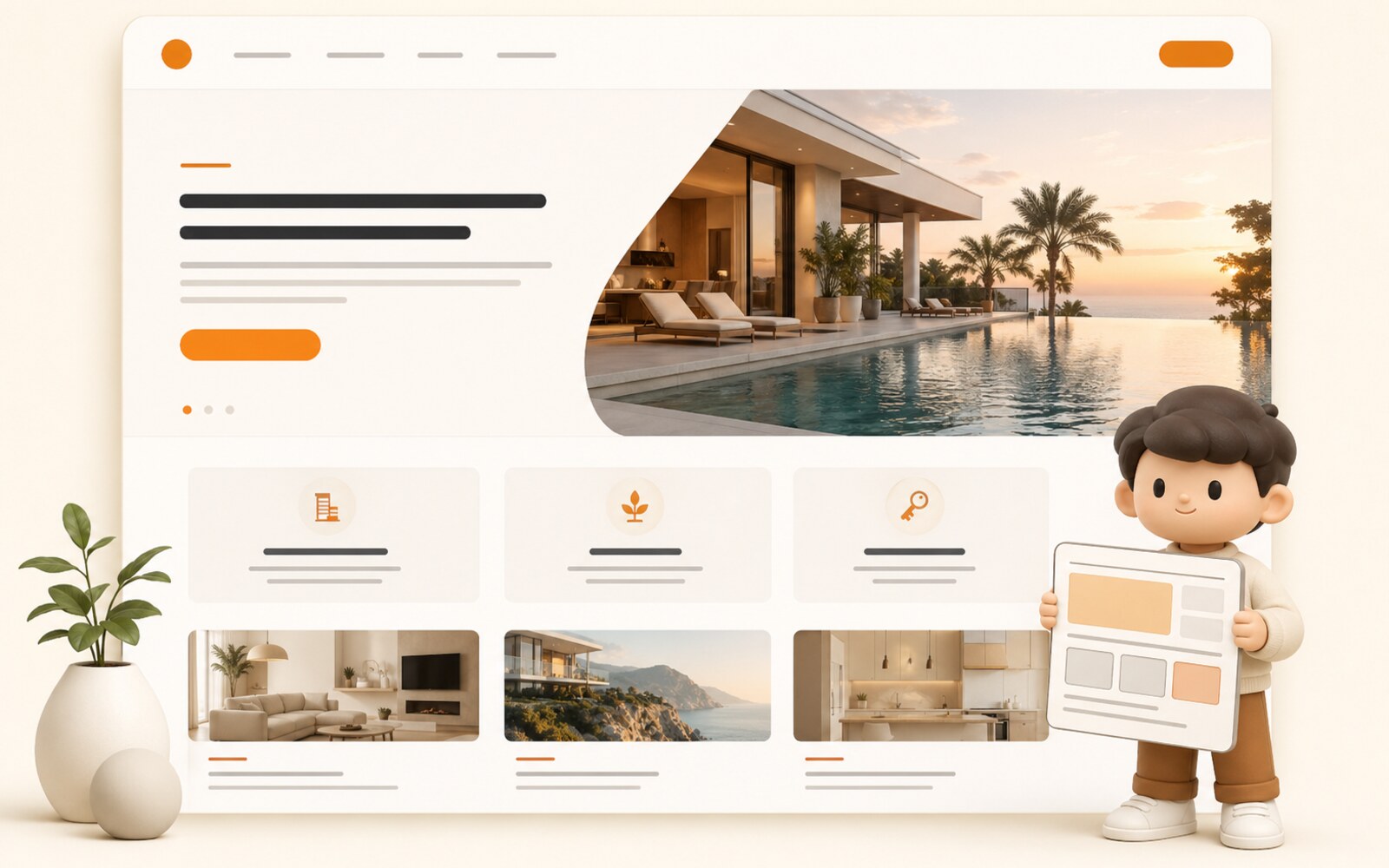 Minimal theme preview